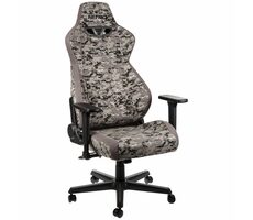 Nitro Concepts S300 Urban Camo / Herní židle / látka / nastavitelná / pojezdová kolečka / nosnost 135 kg 