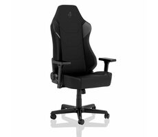 Nitro Concepts X1000 Stealth Black černá / Herní židle / látka / nastavitelná / pojezdová kolečka / nosnost 135 kg 