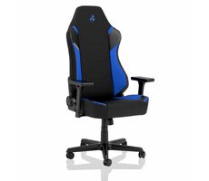 Nitro Concepts X1000 Galactic Blue modrá / Herní židle / látka / nastavitelná / pojezdová kolečka / nosnost 135 kg 