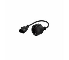 PowerWalker IEC C14 - Type F (CEE7/3) 0.2 m