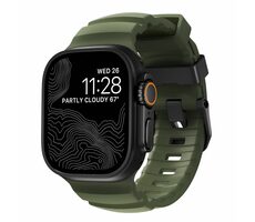 Nomad Rocky Point Band řemínek pro Apple Watch 49/46/45/44/42mm black/forest