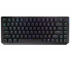 Rozbaleno - Endorfy Thock 75% CZ Black černá / Herní klávesnice / Bezdrátová / USB / CZ layout / 82 kláves / RGB / rozbaleno