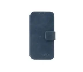 FIXED Kožené pouzdro typu kniha ProFit pro Samsung Galaxy S25+ modré
