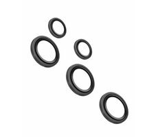 FIXED Ochranná skla čoček fotoaparátů Camera Glass pro Samsung Galaxy S25 Ultra černá