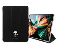 Rozbaleno - Karl Lagerfeld Metal Saffiano Pouzdro pro Apple iPad Pro 11 černá / rozbaleno