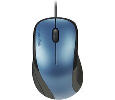 KAPPA Mouse - USB modrá / drátová myš / optická / 1000 DPI / 3 talčítka / USB / 1.4m