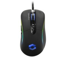 SICANOS RGB Gaming Mouse černá / drátová herní myš / optická / 5000 DPI / 7 tlačítek / USB-A / 1.8m