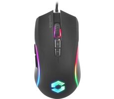 ZAVOS Gaming Mouse černá / herní drátová myš / optická / 3200 DPI / 5 tlačítek / USB-A / 1.5m