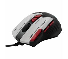 Baracuda MANTA  Herní myš / Herní myš / Optický / 8D / 12800 dpi / 1.5m / USB / 81g / bílá