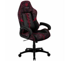 ThunderX3 BC1 CAMO černo-červená / Herní židle / syntetická kůže / pojezdová kolečka / nosnost 150 kg