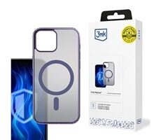 3mk Frosty MagCase zadní kryt pro Apple iPhone 14 fialová