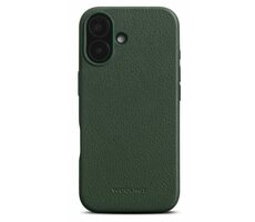 Woolnut Leather Case ochranný kryt pro Apple iPhone 16 zelená 