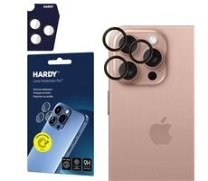 3mk Hardy Lens Protection Pro skla na fotoaparát pro Apple iPhone 16 Pro/16 Pro Max Brown