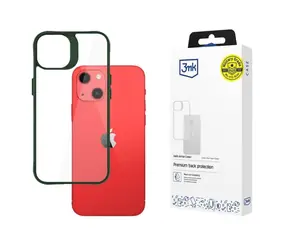 3mk Satin Armor Case+ zadní kryt pro Apple iPhone 13 zelená