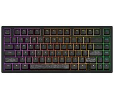 Dark Project ALU81A Terra Nostra černá / herní klávesnice / mechanická / spínače g3ms Moonstone /  RGB / USB / 1.8m