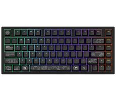 Dark Project ALU81A Terra Nova Wireless černá / herní klávesnice / mehanická / spínače g3ms Moonstone / RGB / BT & 2.4GH