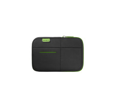 Rozbaleno - Samsonite LAPTOP SLEEVE 7" Airglow Sleeves černo-zelená / Pouzdro pro tablet / rozbaleno