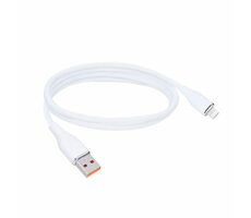 Solight SSC15005-S Kabel Lightning (M) - USB-A (M) 0.5m bílá / silikon