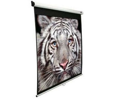 Rozbaleno - ELITE SCREENS plátno roleta 84" (16:9) bílá / 104.1 x 185.4 cm / zisk 1.1  / rozbaleno