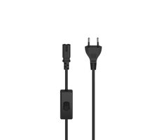 Hama 223274 síťový napájecí kabel s vypínačem - euro vidlice - 2 m