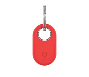 FIXED Silikonové pouzdro Silky pro Samsung SmartTag2 červené