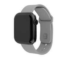 FIXED Set silikonových řemínků Silicone Sporty Strap pro Apple Watch 38/40/41mm světle šedý