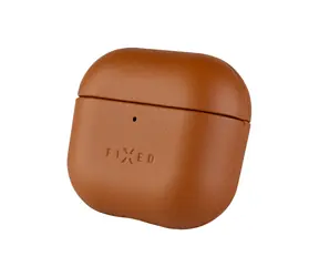 FIXED Kožené pouzdro PodsLeather pro Apple AirPods 4 hnědé