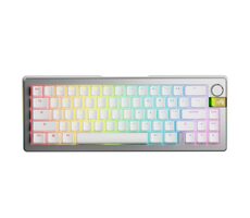 Glorious GMMK 3 Pro HE Wireless 65% - Fox HE ANSI stříbrná / herní 65% TKL / USB-C+BT / ANSI (US) / Fox HE / RGB / 1.4m