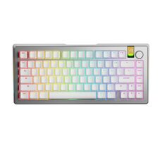 Glorious GMMK 3 Pro HE Wireless 75% - Fox HE ANSI stříbrná / herní 75% TKL / USB-C+BT / ANSI (US) / Fox HE / RGB / 1.4m