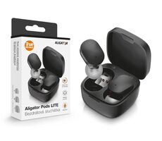 Aligator Bluetooth sluchátka Pods LITE / černá