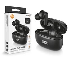 Aligator Bluetooth sluchátka Pods PRO 3 / černá