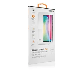 Aligator Ochrana displeje GLASS FULL Samsung S10+ / černá