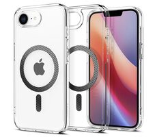 Spigen Ultra Hybrid MagSafe ochranný kryt pro Apple iPhone 16e clear carbon fiber