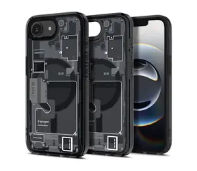 Spigen Ultra Hybrid MagSafe ochranný kryt pro Apple iPhone 16e zero one black