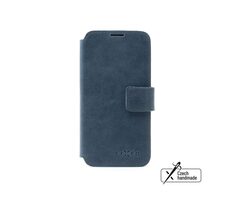 FIXED Kožené pouzdro typu kniha ProFit pro Apple iPhone 16e modré