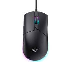 Havit MS1038 černá / Optická herní myš / 8000 DPI / RGB / USB-A / 6 tlačítek / 1.6 m