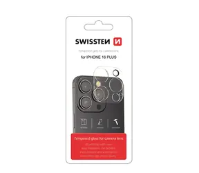 SWISSTEN Ochranné temperované sklo čočky fotoaparátu pro Apple iPhone 16 Plus