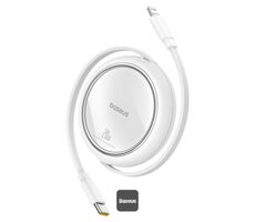 Baseus Free2Pull (P10364501211-00) Datový kabel USB-C/Lightning 20W 1m bílá