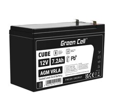 Green Cell VRLA AGM 12V | 2.1A | 7.2Ah