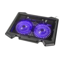 Kolink KL-N200 černá / chladící podložka pro notebook / pro 15.6" / 2x 140mm ventilátor