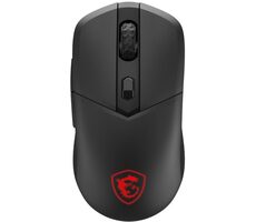 MSI Versa 300 Wireless černá  / Herní optická myš / 8000 DPI / 6 tlačítek / USB / BT / RGB