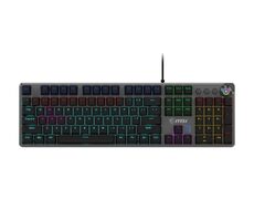 MSI FORGE GK310 černá / Herní klávesnice / USB / CZ+SK layout / 1.8 m