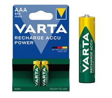 Varta Power Nabíjecí baterie AAA 800 mAh 2ks / 1.2V / NiMH / v blistru