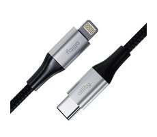Allity AUC-01 Datový kabel USB-C/Lightning 1m 27W černá