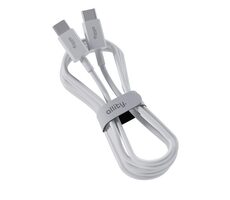 Allity AUC-03 Datový kabel USB-C/USB-C 1m 100W bílá