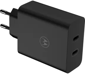 Motorola TurboPower Cestovní Nabíječka černa  125W / 2x USB-C / Quick Charge 3.0