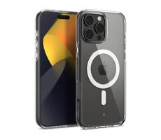 Spigen Caseology Capella MagSafe ochranný kryt pro Apple iPhone 16 Pro čirá