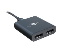 OWC Adapter Thunderbolt 3 Dual HDMI 4K / 30cm / DisplayLink / Podpora 4K