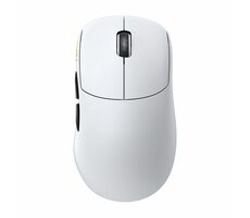 Rozbaleno - Lamzu Thorn bílá / Bezdrátová herní myš / optická / 26000 DPI / 6 tlačítek / USB-A / 2.4GHz / rozbaleno