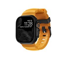 Nomad Rocky Point Band řemínek pro Apple Watch 42/44/45/49mm oranžová